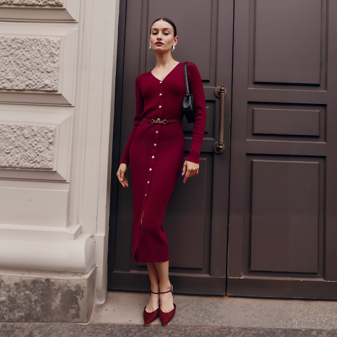 Avina Rib Dress