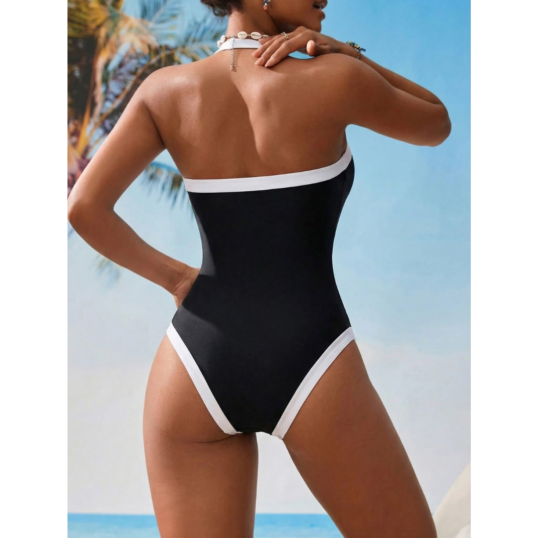Shape Control Bandeau Swimsuit