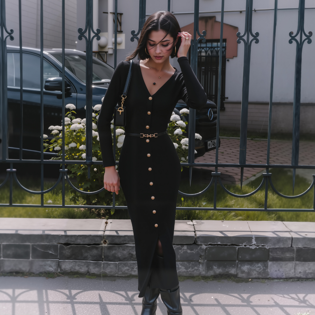 Avina Rib Dress