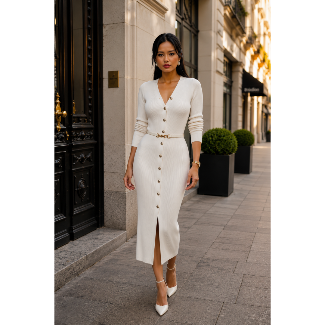 Avina Rib Dress