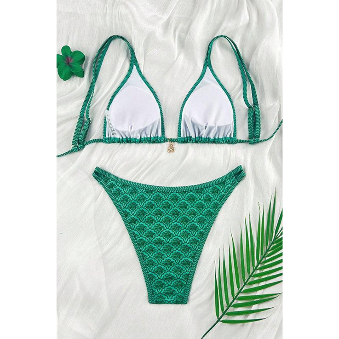 Emerald Bloom bikinisett