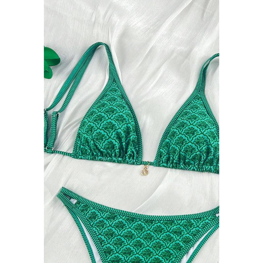 Emerald Bloom bikinisett