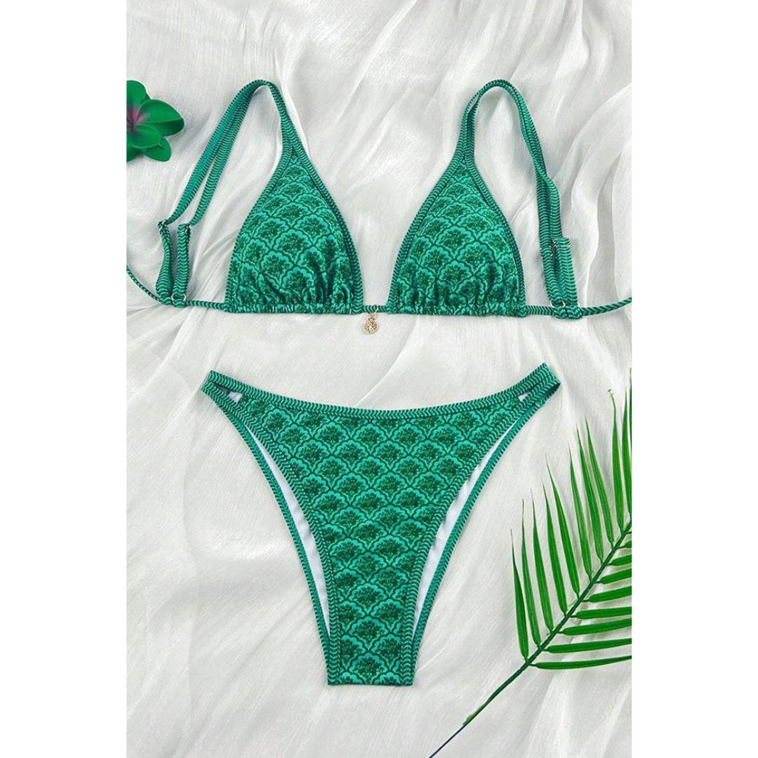Emerald Bloom bikinisett