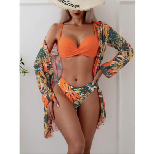 Sunset Bliss 3-Piece Bikiniset