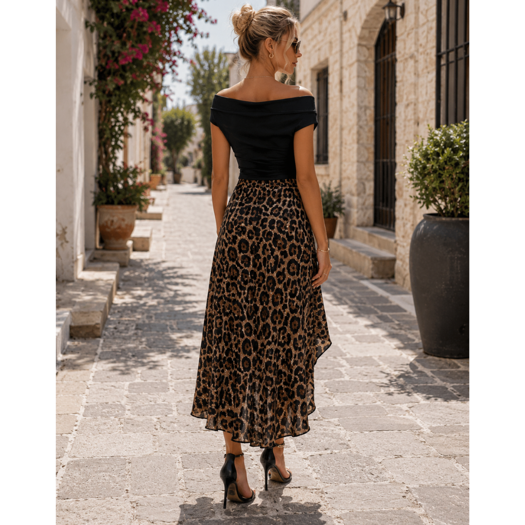 Leopard Luxe Skirt