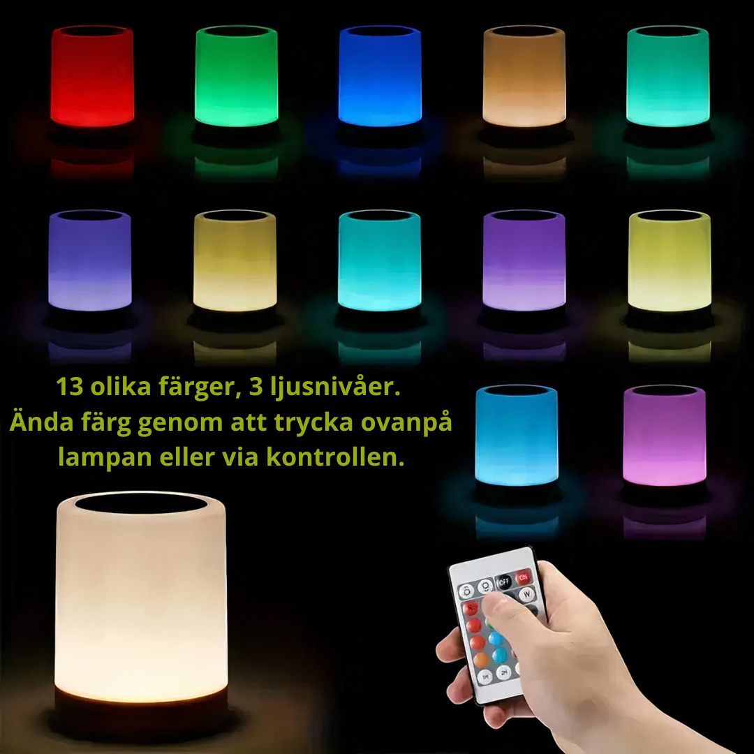 FlexiGlow LED-lampa - Elegant & Mångsidig för Alla Utrymmen