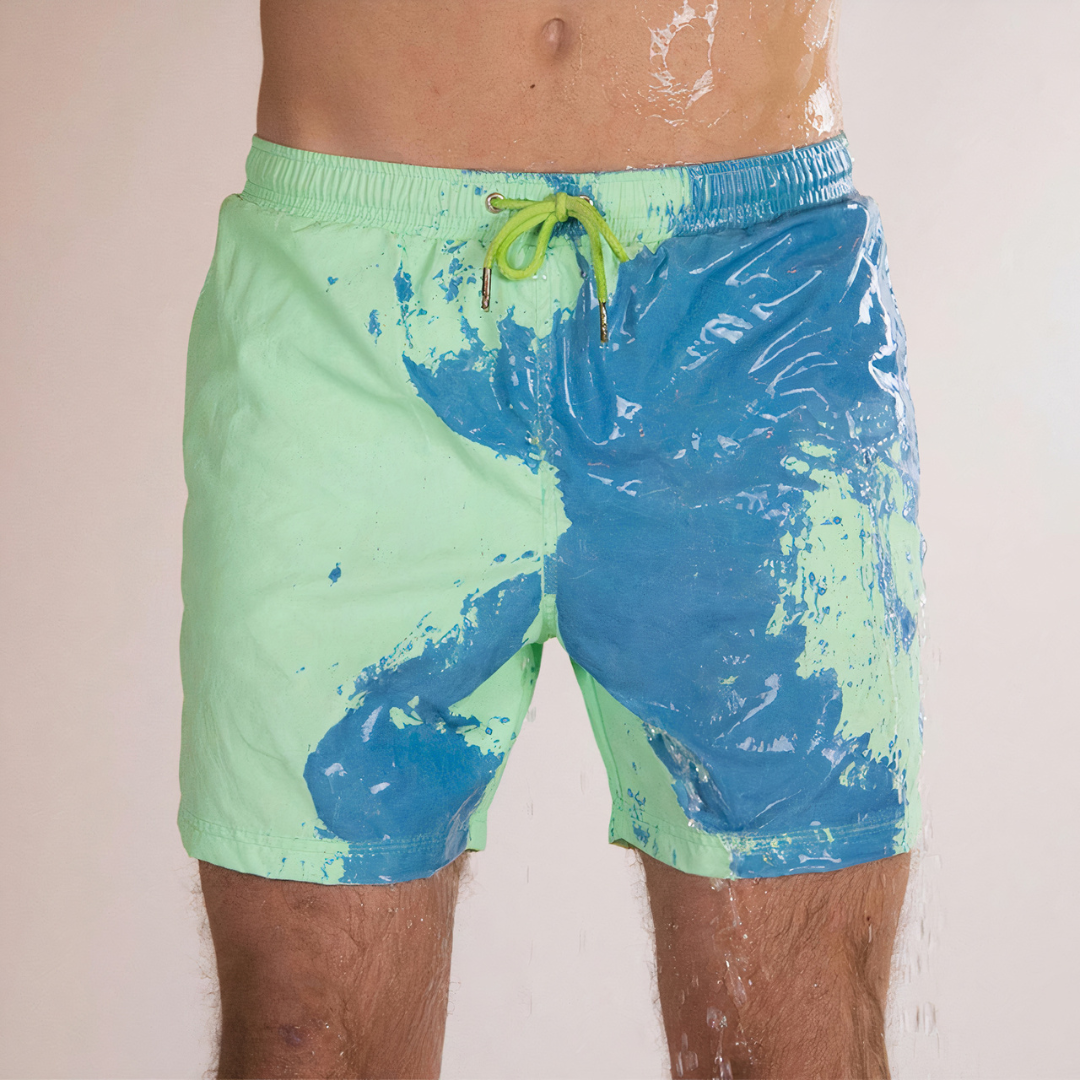 AquaGlow Swim Shorts