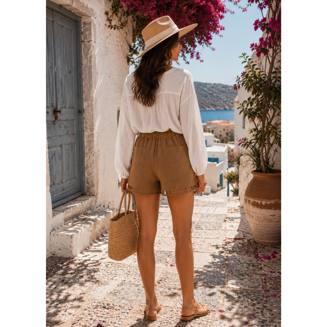 Olivia Linen Shorts