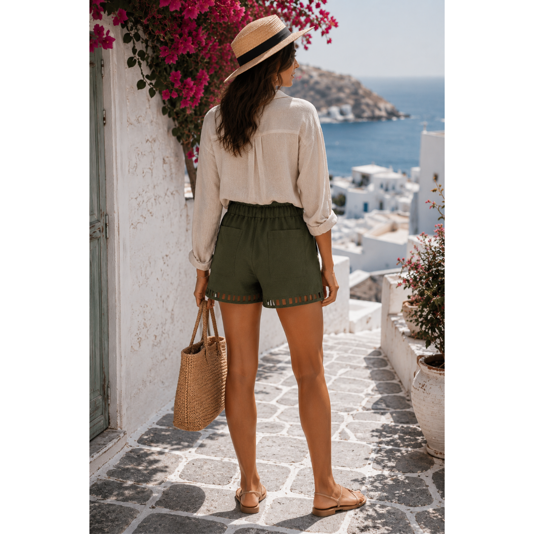 Olivia Linen Shorts