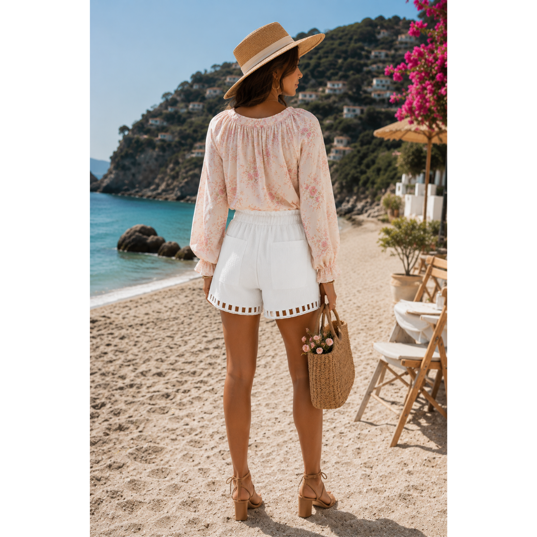 Olivia Linen Shorts