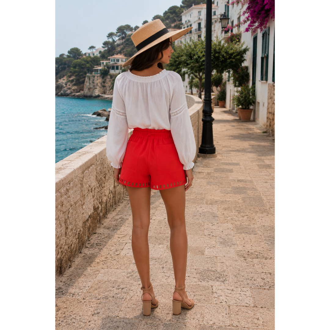 Olivia Linen Shorts