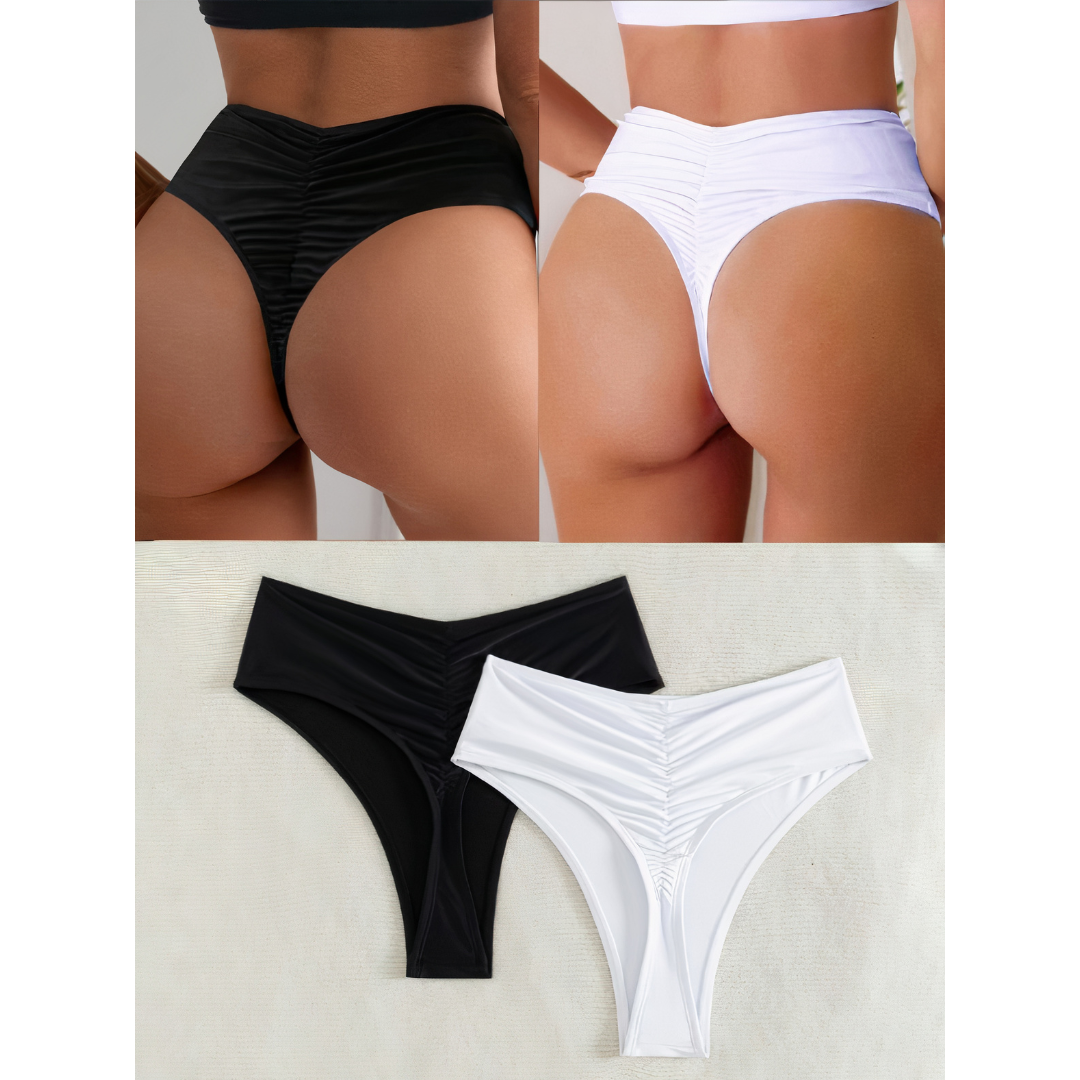 High-Waist Bikini Bottoms