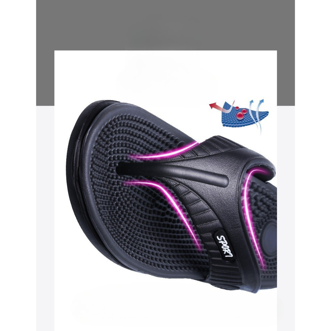 Ergflow flip flops