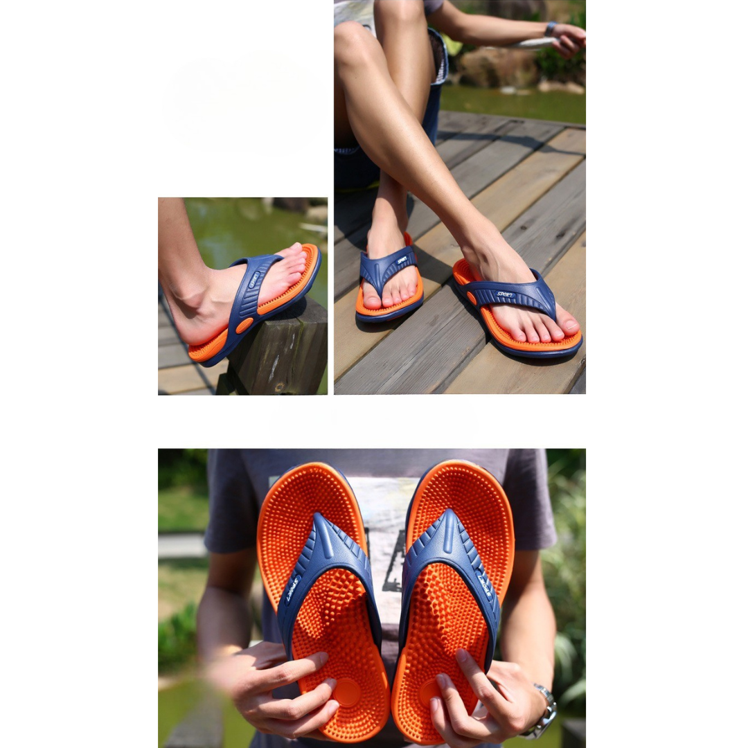 Ergflow flip flops