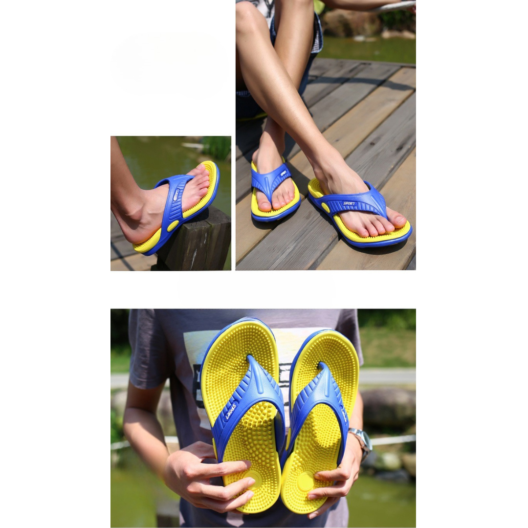 Ergflow flip flops