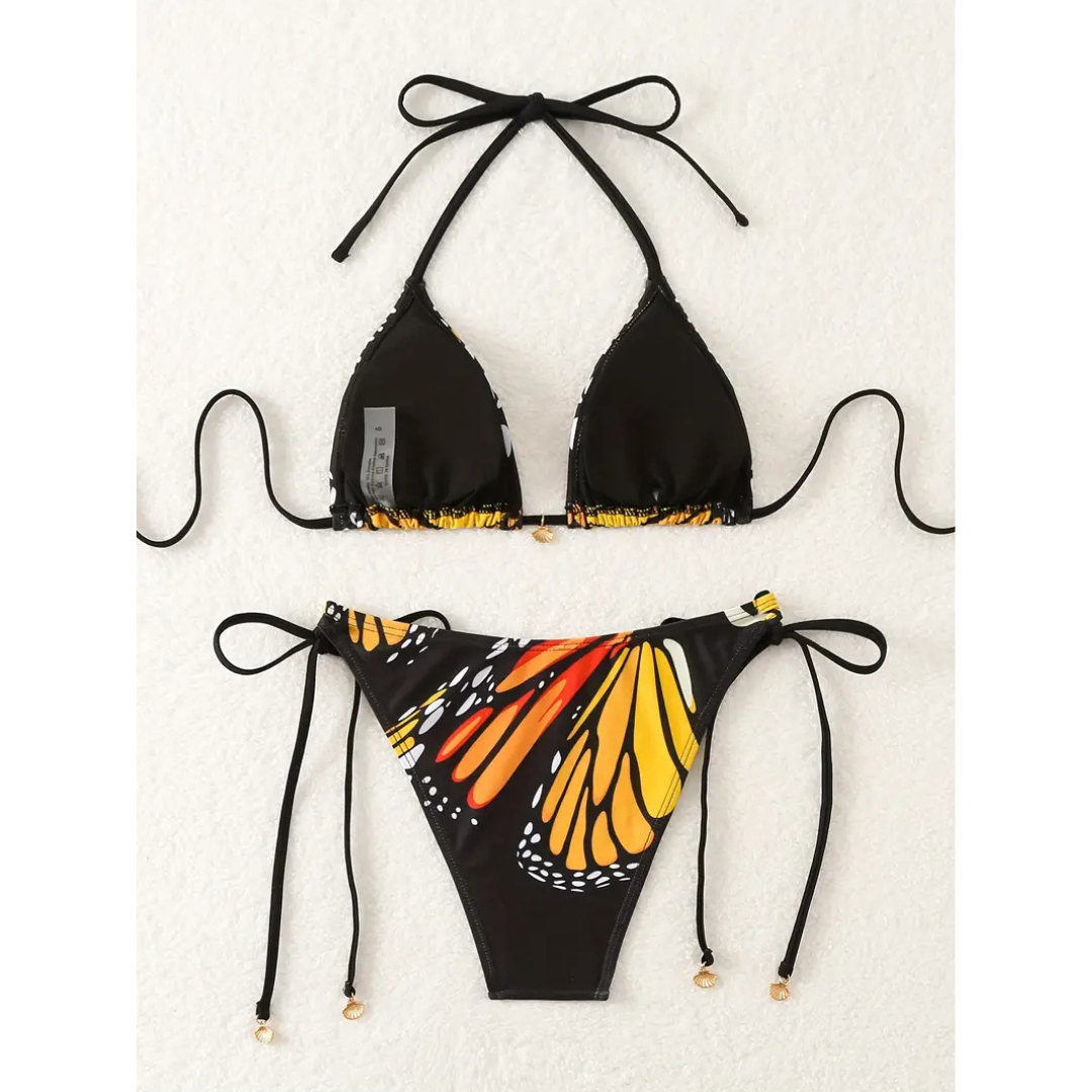 Butterfly Bliss Triangle Bikini