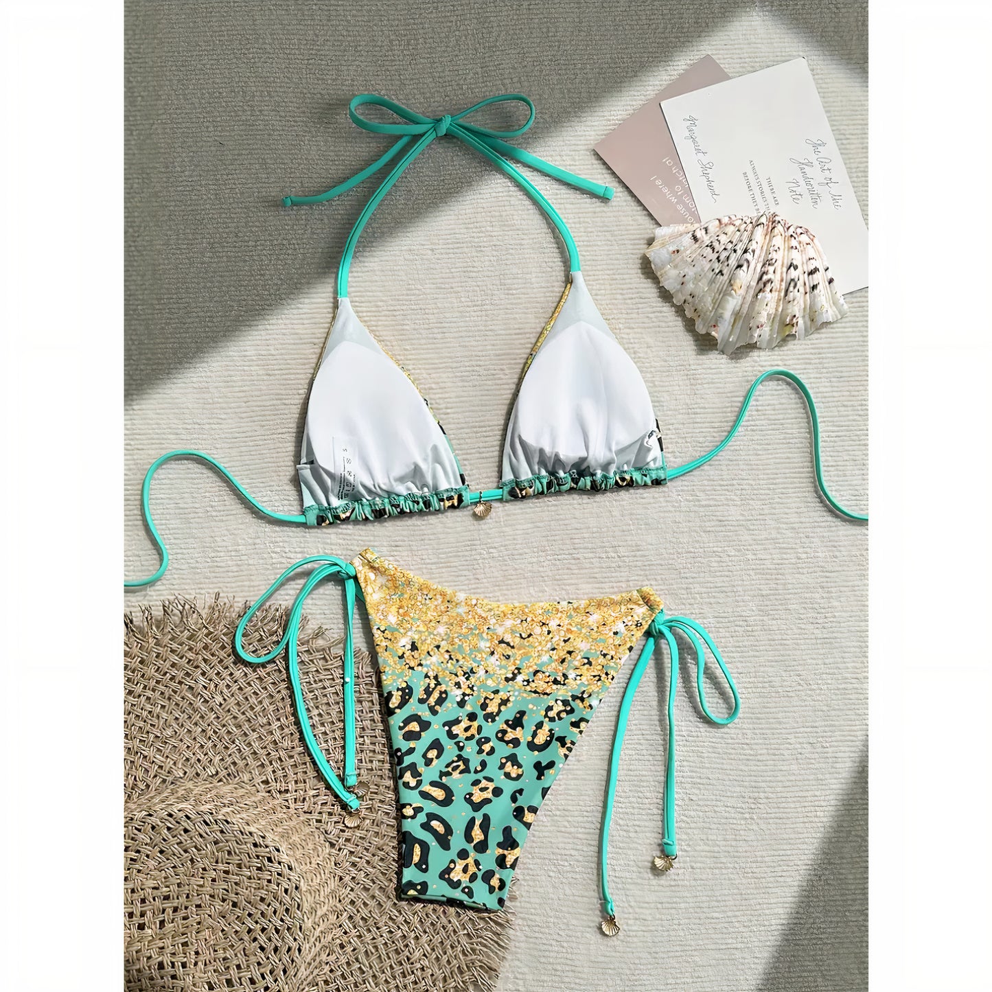 Turquoise Glam Bikiniset