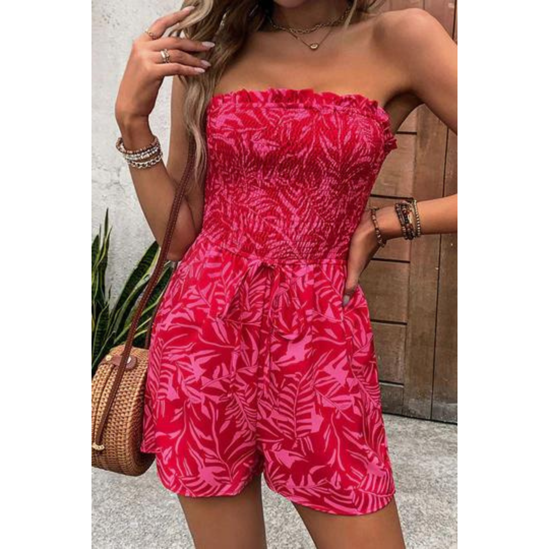 Rouge Bloom Jumpsuit