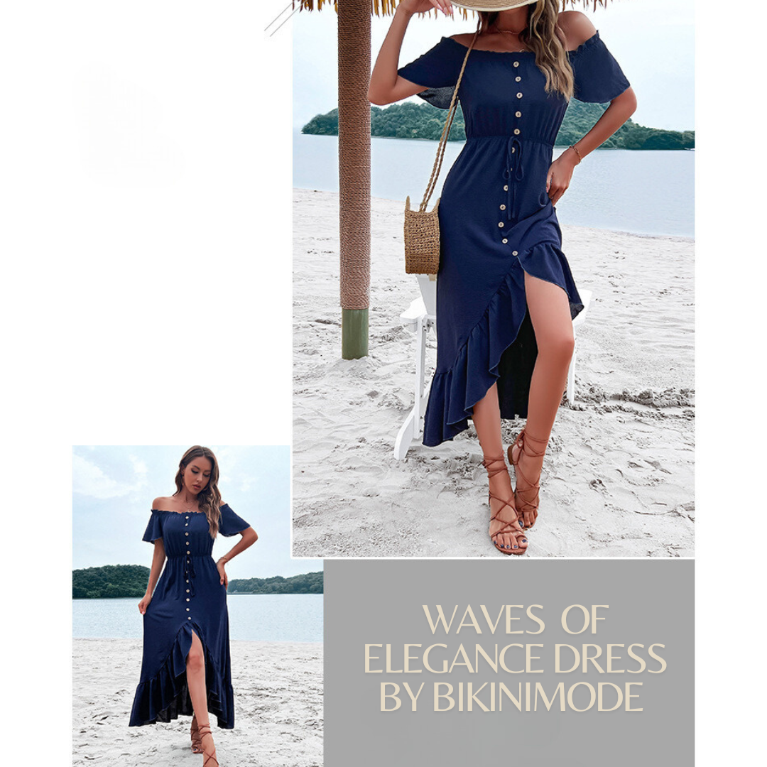 Waves of Elegance Dress